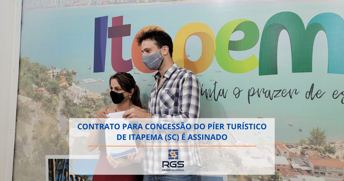 CONTRATO DO PÍER TURÍSTICO DE ITAPEMA É ASSINADO