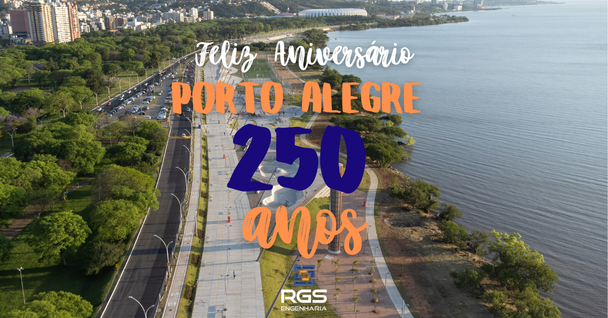 PARABÉNS PORTO ALEGRE - 250 ANOS DE HISTÓRIA