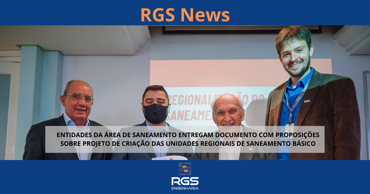 ENTIDADES DA ÁREA DE SANEAMENTO ENTREGAM SUGESTÕES AO PRESIDENTE DA ASSEMBLEIA LEGISLATIVA DO RS